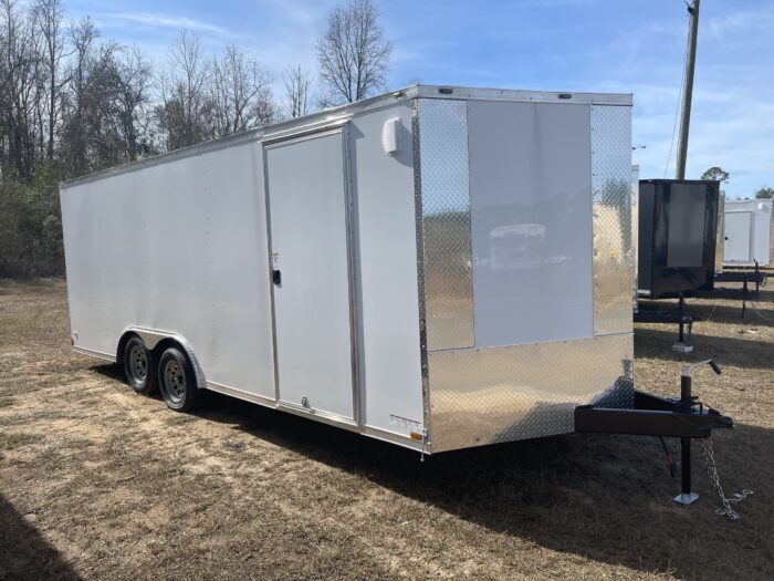8.5 X 20 Anvil Cargo White Door Side