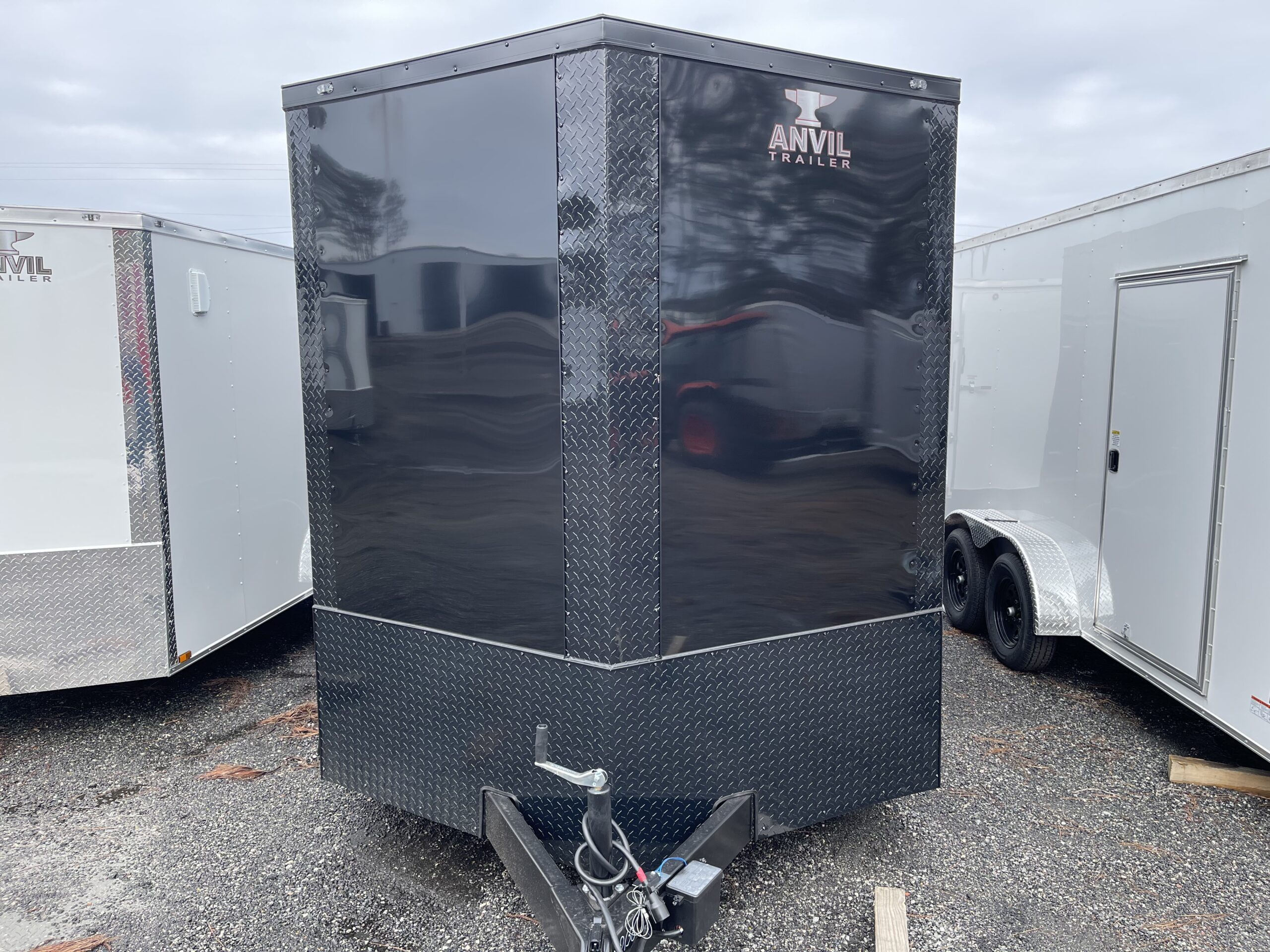 Blackout Edition 7x16 Anvil Cargo Trailer - 7' Interior Height